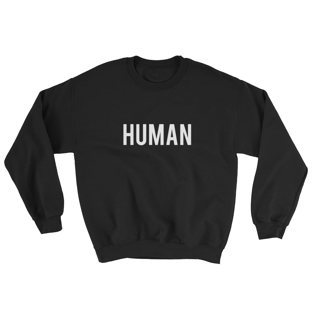 Human Crew Neck (Black)