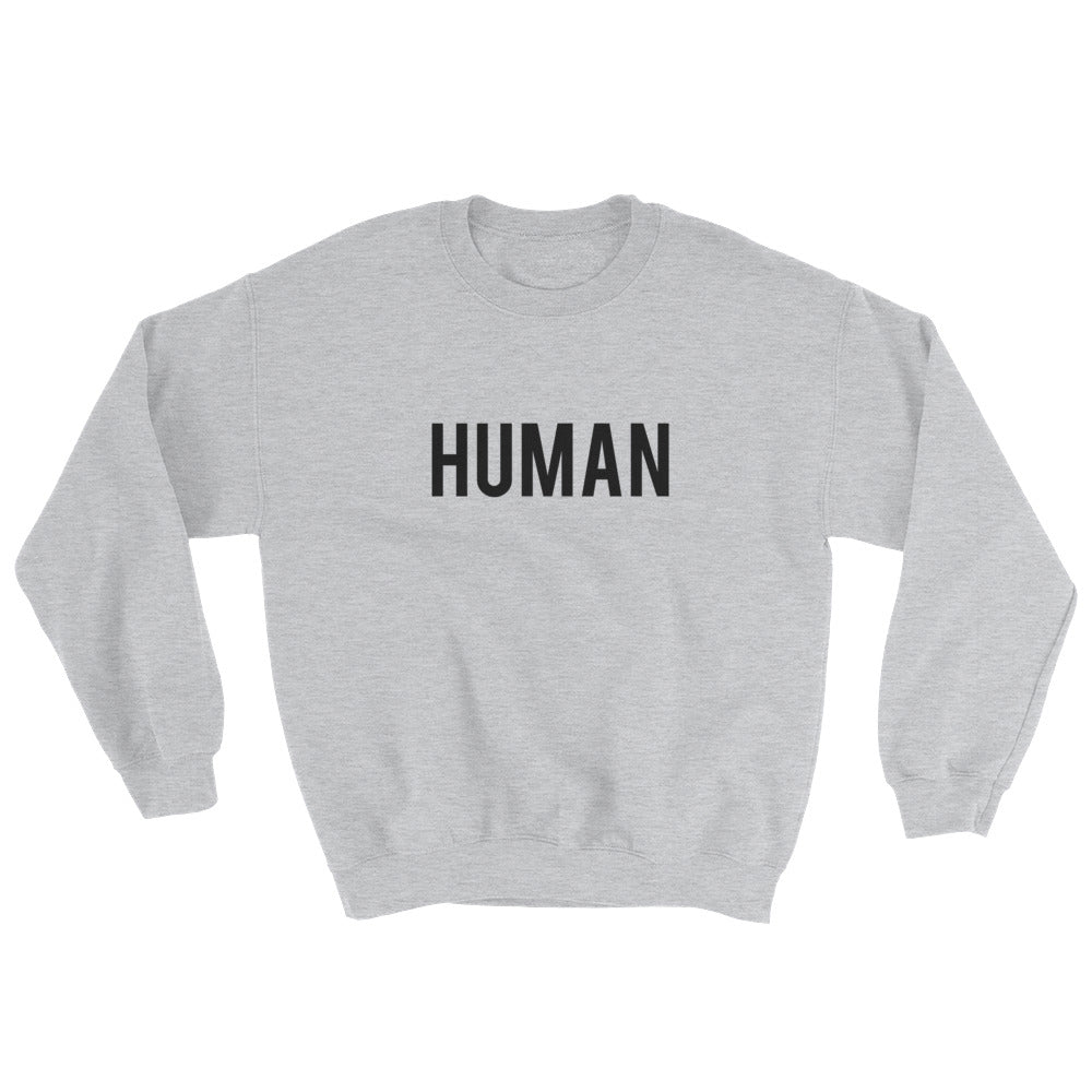 Human Crew Neck (Grey)