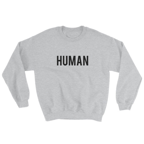 Human Crew Neck (Grey)